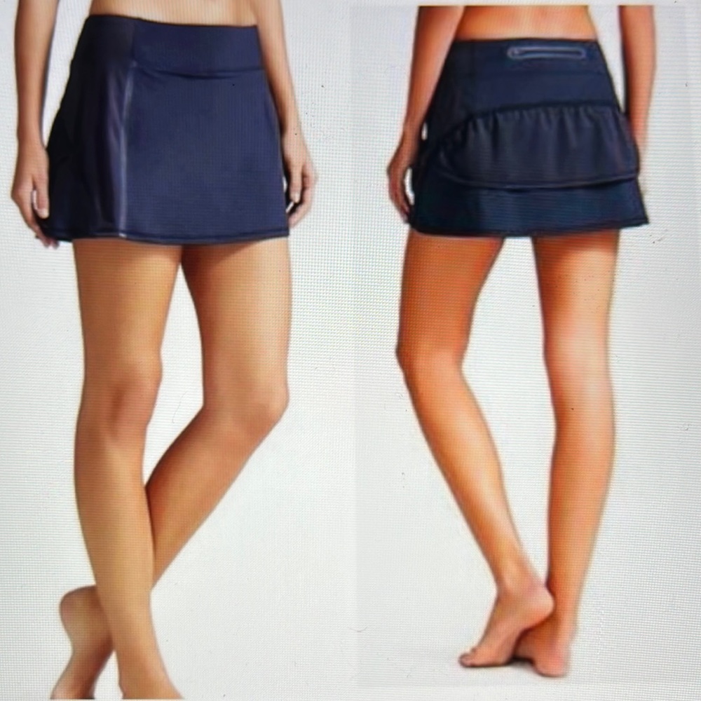Athleta Navy Baseline Skort